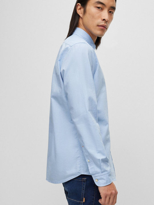Rickert Langärmlig Baumwolle Hemd Light Blue