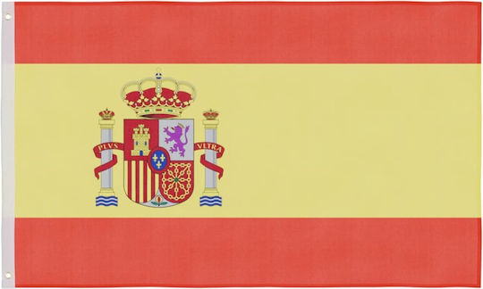 Polyester Flag of Spain with Stake
