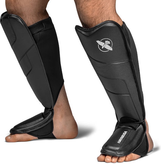 Hayabusa T3 Shin Guards Adults Black