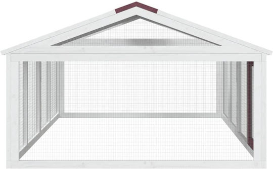 vidaXL 172301 Ξύλινο Κλουβί για Κουνέλια 200x112.5x74εκ.