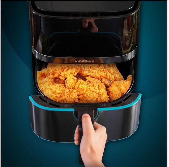 Cecotec Cecofry Full 5500 Connected Pack Air Fryer με Wi-Fi 5.5lt Μαύρο