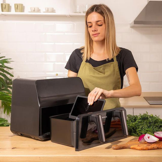 Cecotec Cecofry Advance 9000 Window Еър Фрайър 9лт Черен