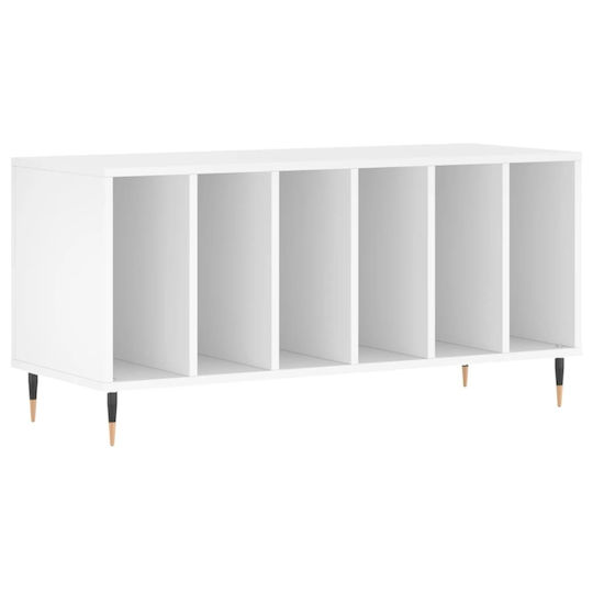 vidaXL Έπιπλο Hi-Fi Λευκό 38x100x48cm