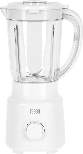 Teesa Blender for Smoothies 1.5lt 500W White