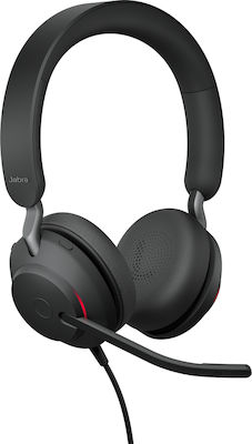 Jabra Evolve2 40 Cască VOIP Căști UC Stereo negru USB-A (24189-989-999)