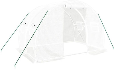 vidaXL 364079 Greenhouse Tunnel with Metal Frame 3x2x2m