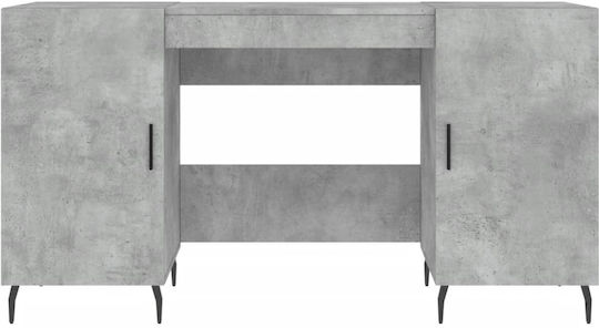 Birou Lemn Gri 140x50x75cm