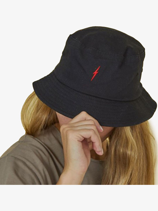 Lightning Bolt Υφασμάτινo Ανδρικό Καπέλο Στυλ Bucket Μπλε