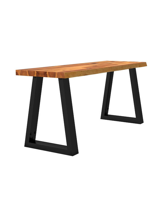Καρέκλα Τραπεζαρίας Ξύλινη Καφέ 110x35x45εκ.
