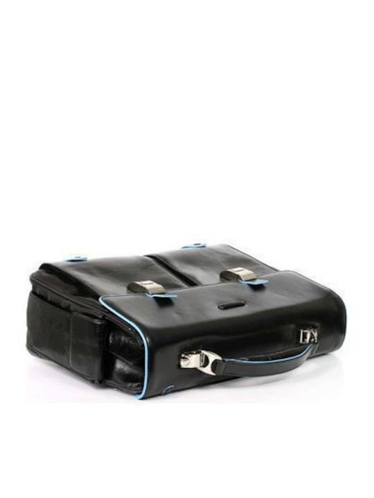Leather Men's Briefcase Black