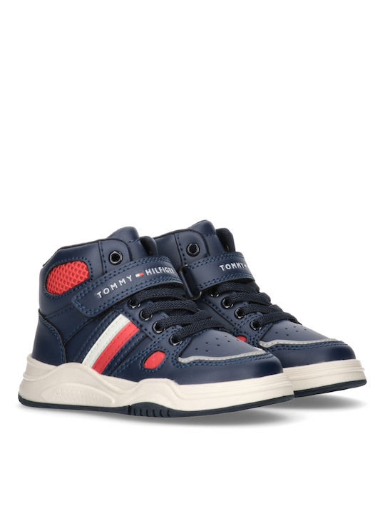 Tommy Hilfiger Παιδικά Sneakers High Μπλε
