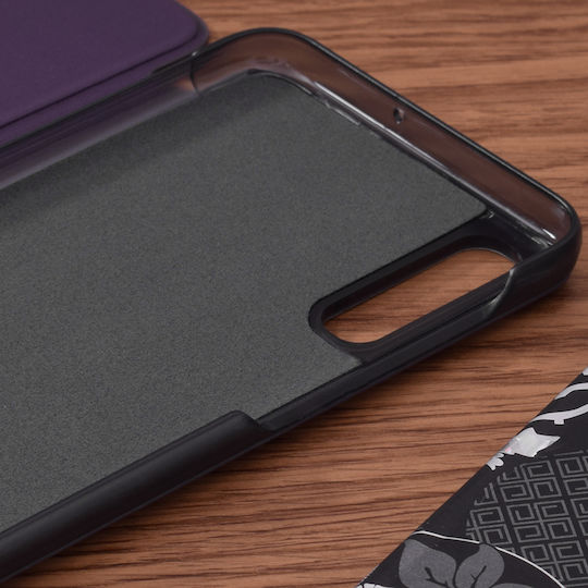 Techsuit Techsuit eFold Series Umschlag Rückseite Silikon Lila (Samsung Galaxy A30s / A50 / A50s)