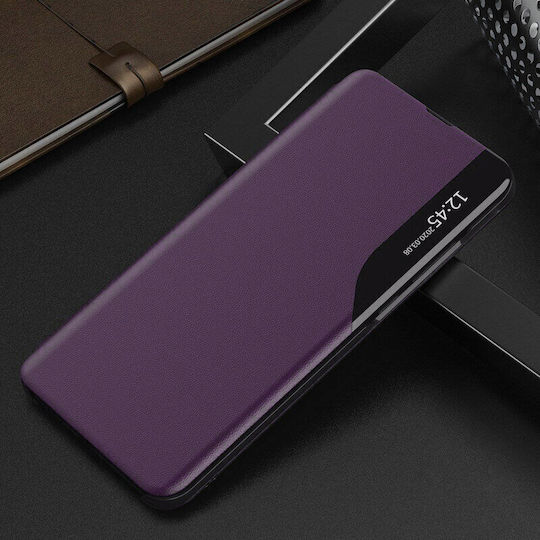 Techsuit Techsuit eFold Series Umschlag Rückseite Silikon Lila (Samsung Galaxy A30s / A50 / A50s)