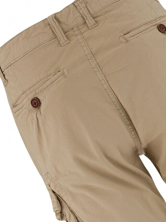 Herrenshorts Cargo Beige