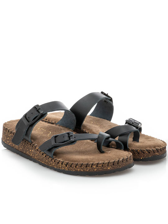 Damen Ledersandale Tatoo GR1130 BLACK SANDAL