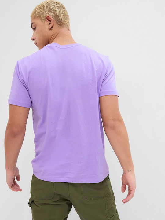 GAP Men's Short Sleeve T-shirt Purple