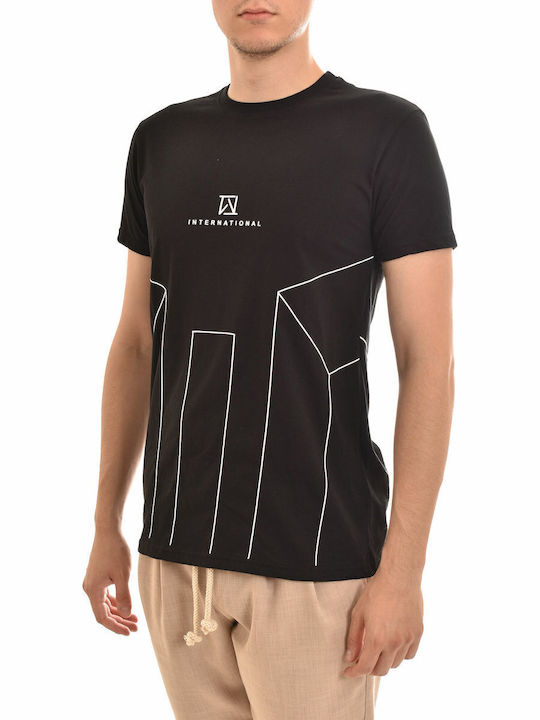 T-shirt Μαύρο