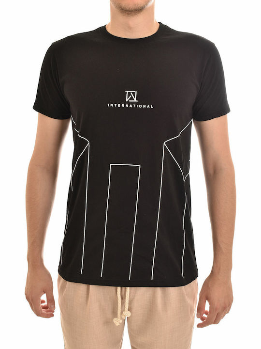 T-shirt Μαύρο