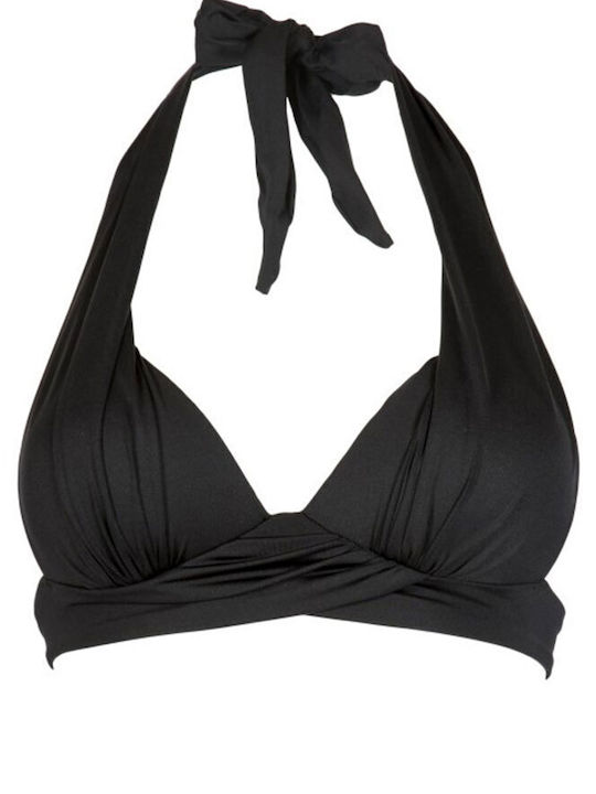 Bluepoint Padded Bikini Bra Black