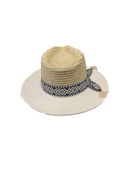 Hatpoint Wicker Women's Hat Beige