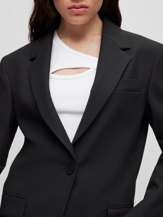 Boss Agura Blazer pentru femei Sacou Negru