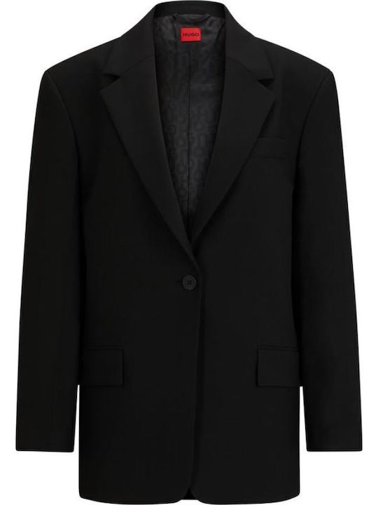 Boss Agura Blazer pentru femei Sacou Negru