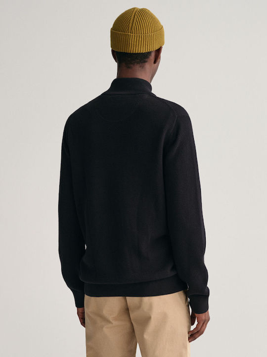 Men's Knitted Cardigan Black