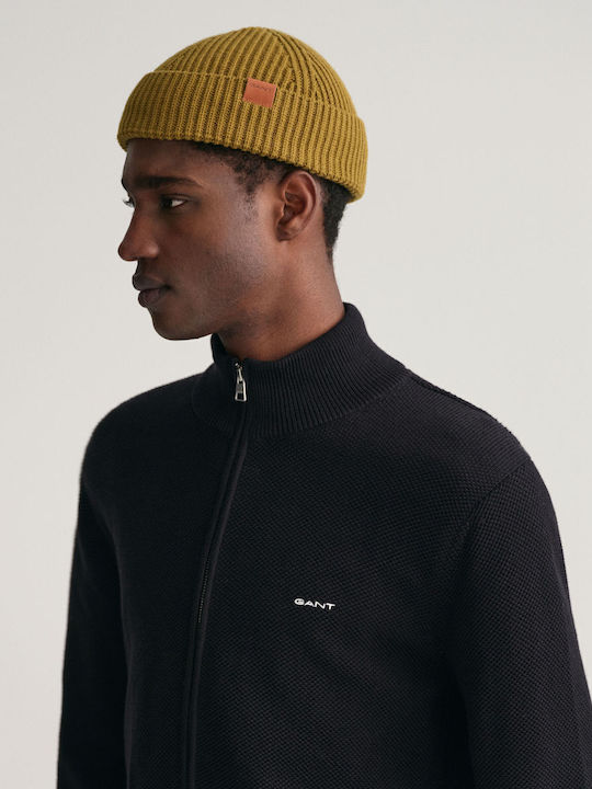 Men's Knitted Cardigan Black