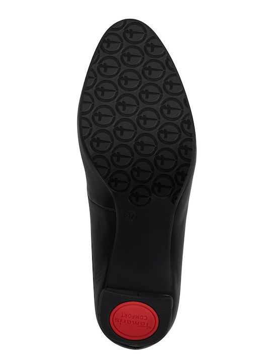 Pumps mit Riemchen Schwarz