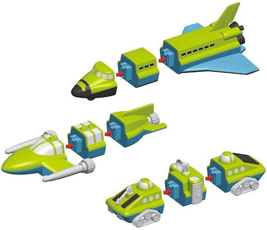 Popular PlayThings Μαγνητικό Παιχνίδι Κατασκευών Διαστημικά για Παιδιά 3+ Ετών