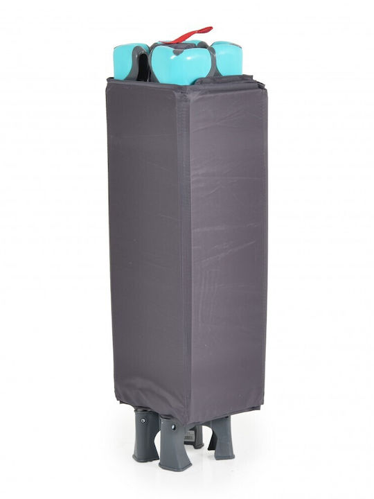 Cangaroo Tommy Playpen 2 Levels with Mattress Blue 120x60cm