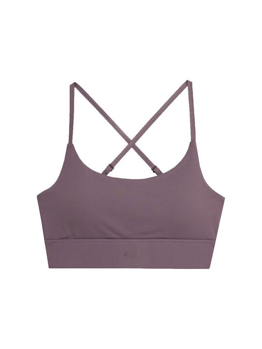 4F Women's Sports Bra without Padding Brown