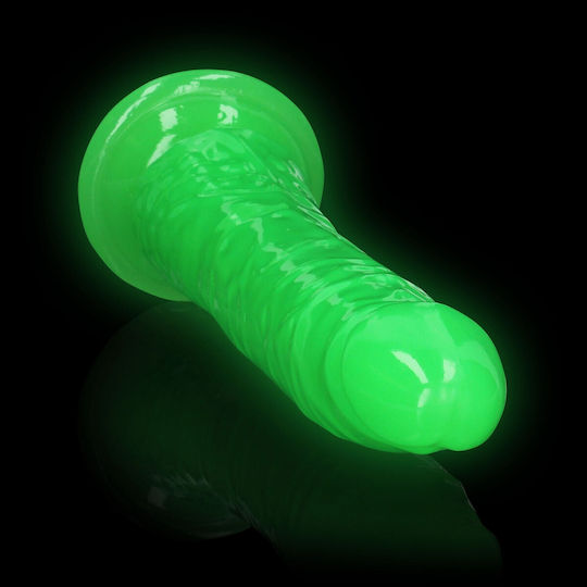 Shots Ρεαλιστικό Dildo με Βεντούζα Πράσινο 22.5cm