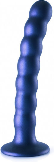 Shots Dildo realist cu Scrotum Albastru 16.5cm