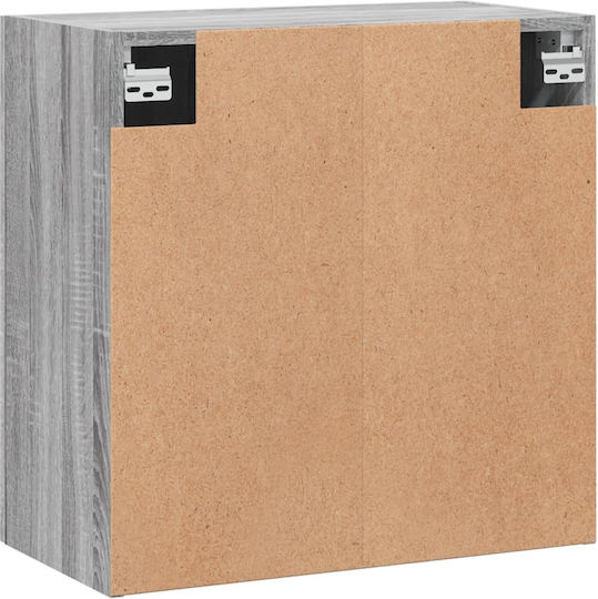 vidaXL vidaXL Badezimmerschrank Waschmaschinen Grau