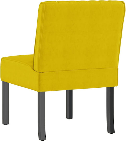 Armchair Yellow 48x64x72cm