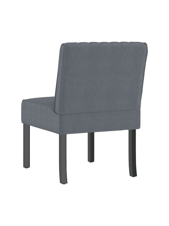 Sessel Samt Gray 48x64x72cm