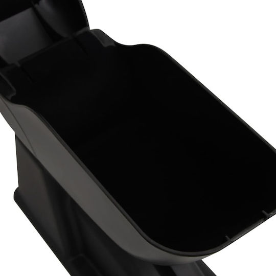 vidaXL Car Leather Armrest for Lada Kalina Black