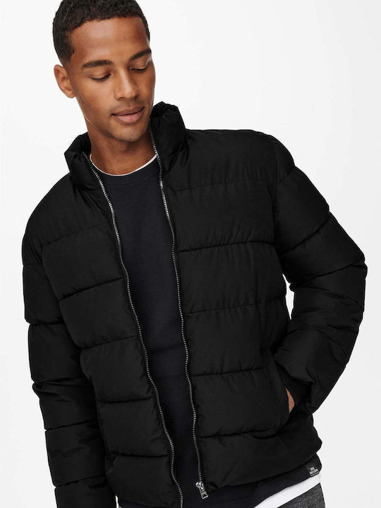 Winter Jacket Puffer Black