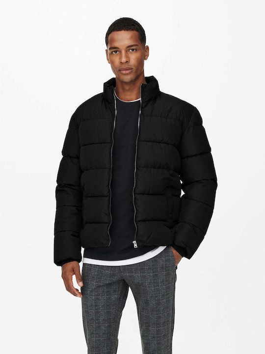 Winter Jacket Puffer Black