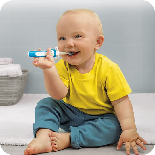 Mam Set Baby-Zahnbürsten für 5m+ 2 Stück Blau
