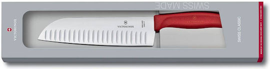 Victorinox Swiss Classic Μαχαίρι Santoku από Ανοξείδωτο Ατσάλι 17cm