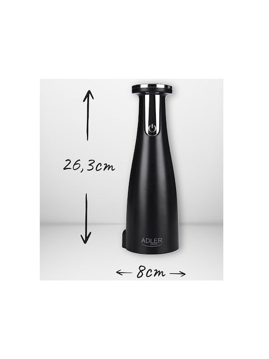 Adler Electric Set Spice Mills made of Ceramic in Black Color 8cm 3pcs