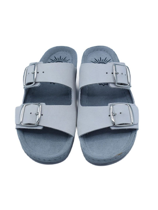 Sunny Sandals Ανατομικές Καλοκαιρινές Γυναικείες Πλατφόρμες σε Στυλ Παντόφλας Ταμπά