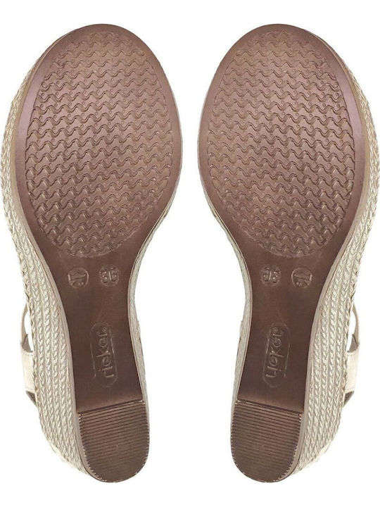 Platforme dama Anatomici Culoare Bej