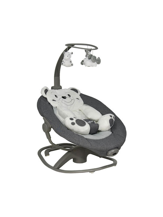 Bebe Stars Electric Baby Relax Imagine with Music and Vibration Gray for Child up to 12kg