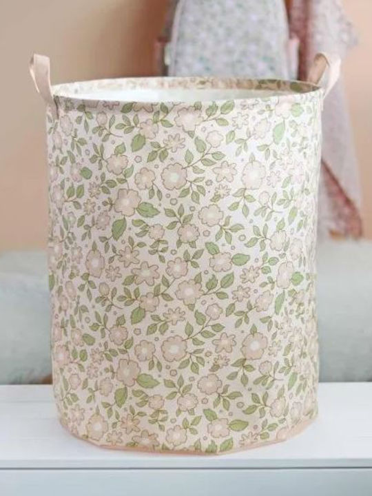 A Little Lovely Company Children's Storage Basket made of Fabric Pink 40x40x50cm 1pcs