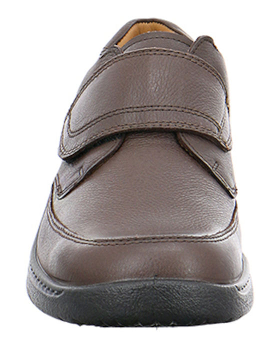 Leder Herren Freizeitschuhe Anatomisch Braun