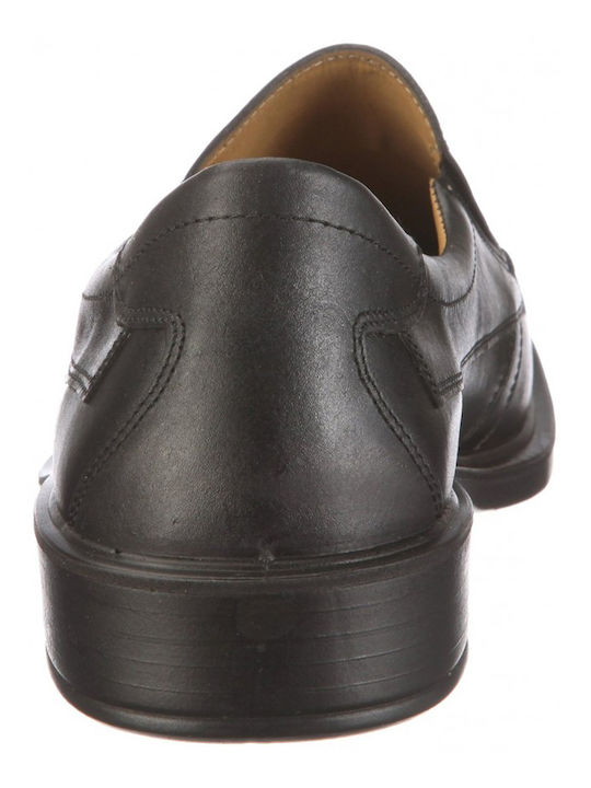 Leder Herren Freizeitschuhe Anatomisch Schwarz