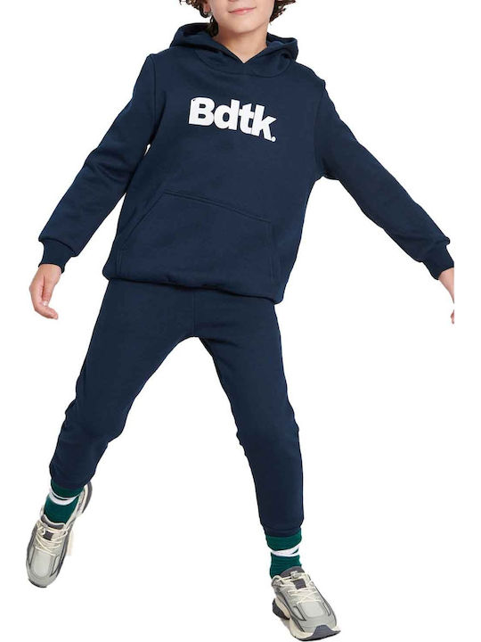 Kinder-Sweatshirt mit Kapuze Blau